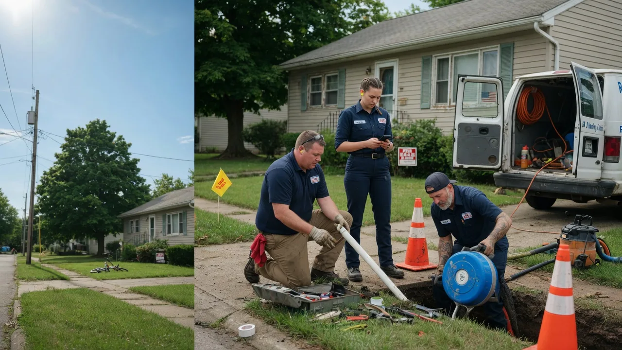 Sewer Line Repair in West Salem, OH near me
